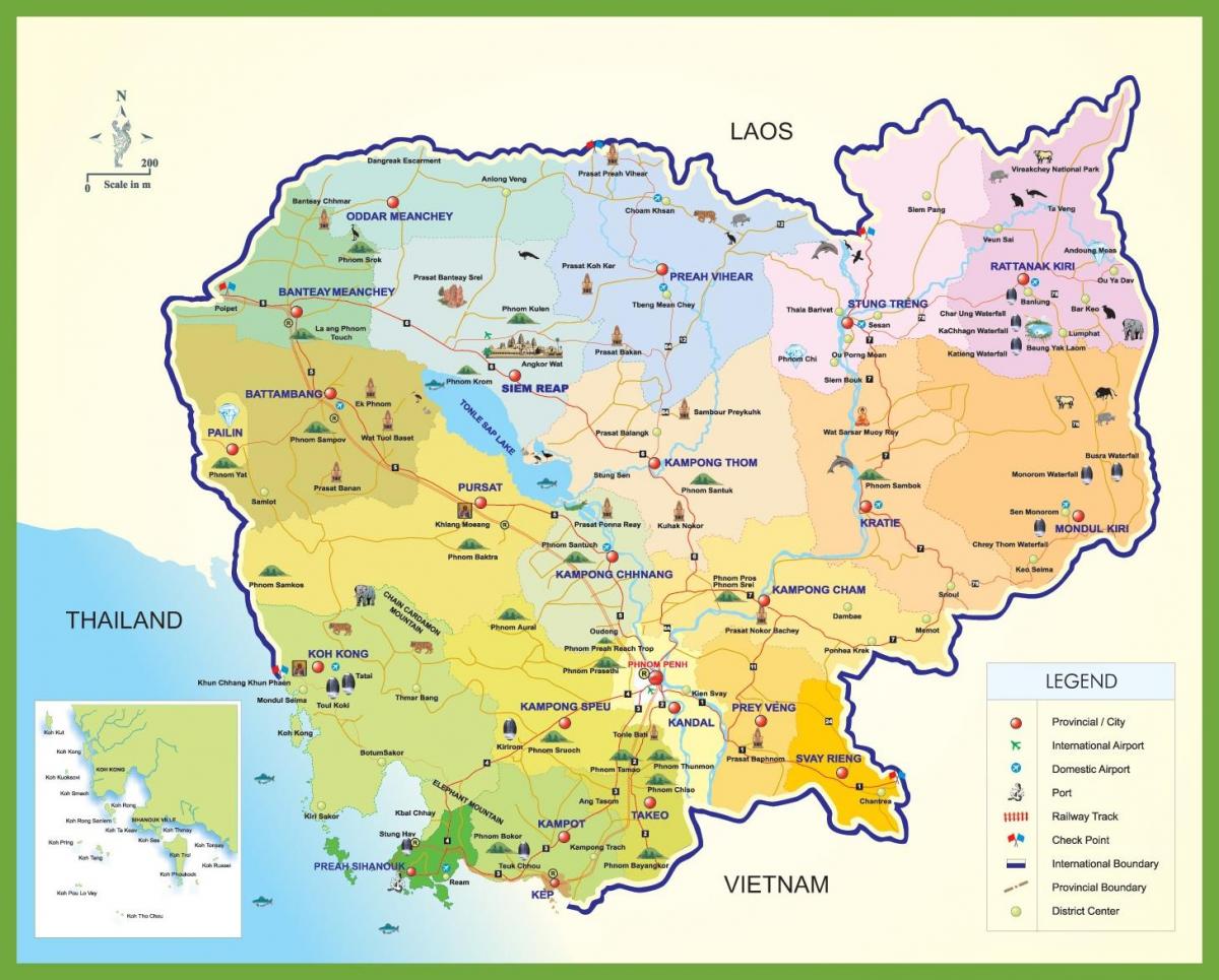Kamboxhia harta e udhëtimit